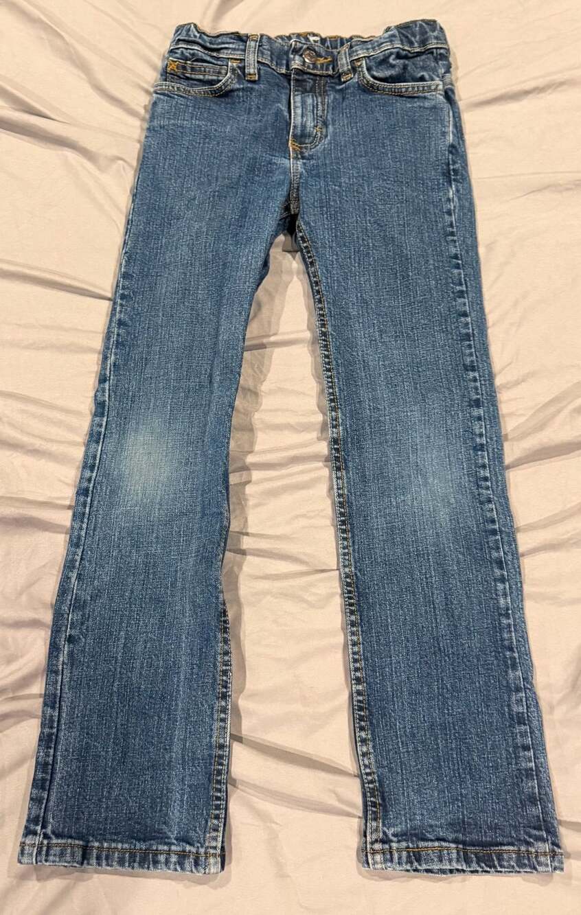 Wrangler Kids Blue Denim Jeans Size 10 Regular
